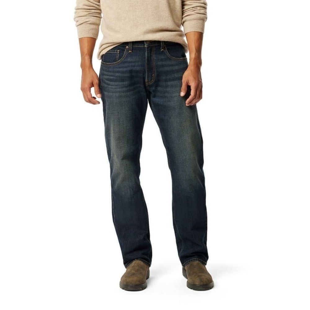 Wrangler Men's and Big Relaxed Fit Jeans - Dark Wash Indigo Size 40 x 30